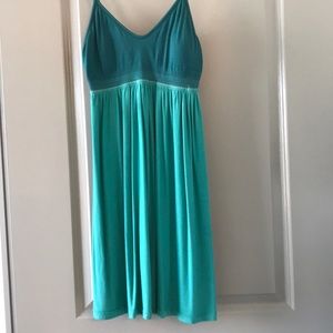 Teal sundress or house dress